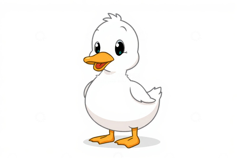 高清大图下载【趣麦麦图】卡通小鸭子形象素材