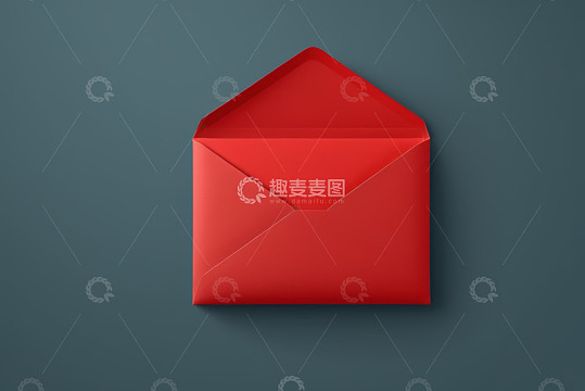 红色信封静物