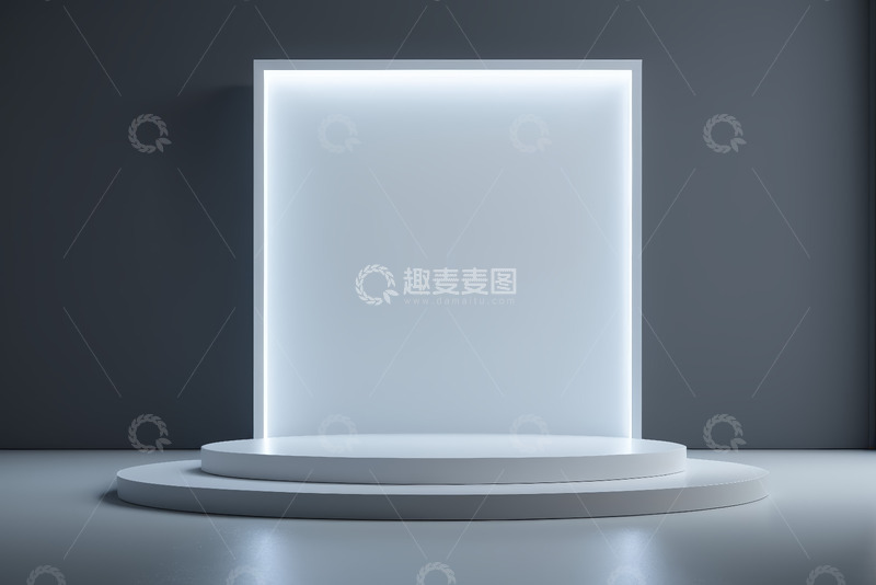 高清大图下载【趣麦麦图】现代简约产品展示台