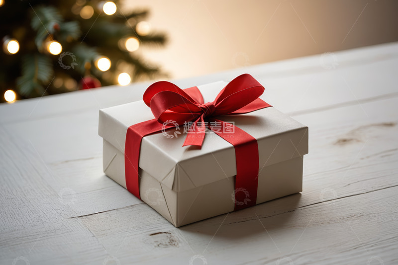 高清大图下载【趣麦麦图】圣诞树下的精美礼物