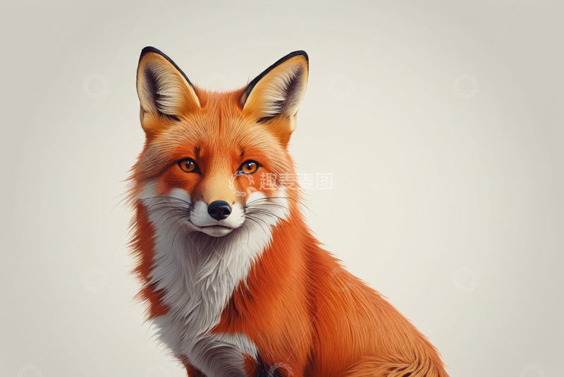 高清大图下载【趣麦麦图】红狐狸特写