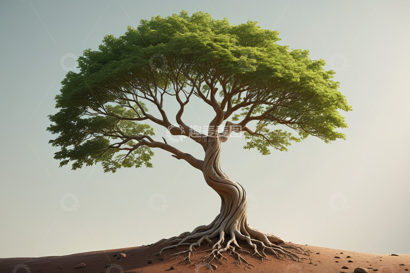 高清大图下载【趣麦麦图】单棵树木特写