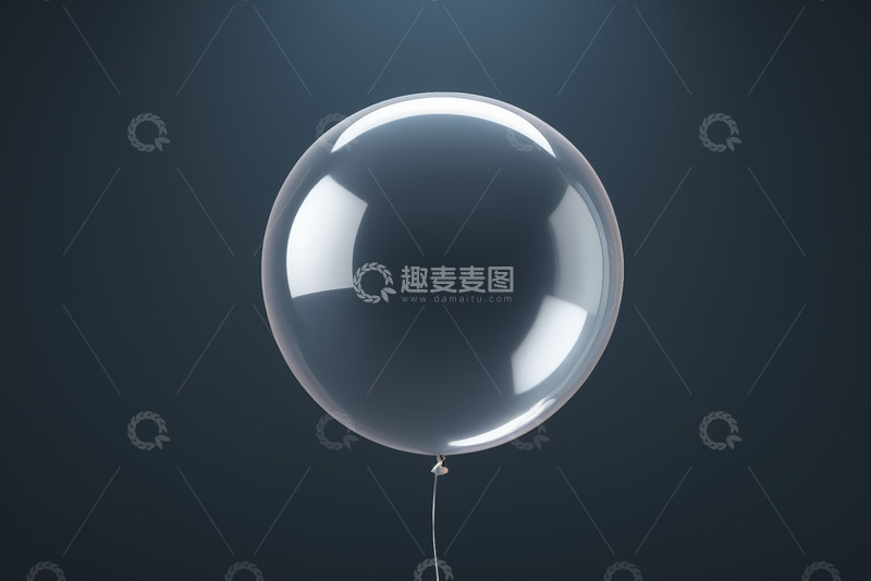 高清大图下载【趣麦麦图】透明气球特写素材