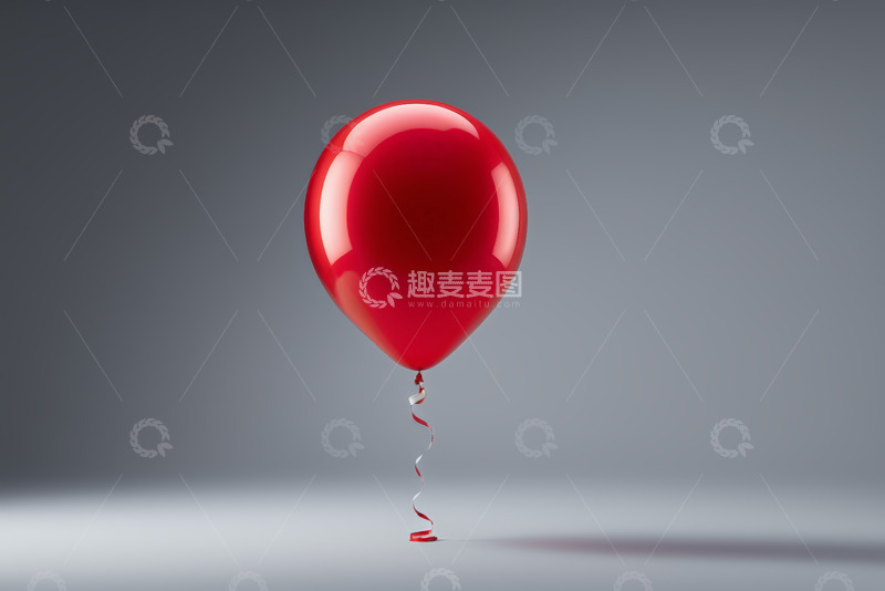高清大图下载【趣麦麦图】红色气球特写