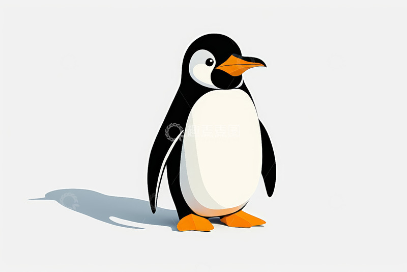 高清大图下载【趣麦麦图】卡通企鹅形象素材
