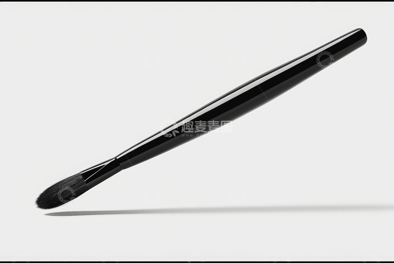高清大图下载【趣麦麦图】黑色化妆刷特写