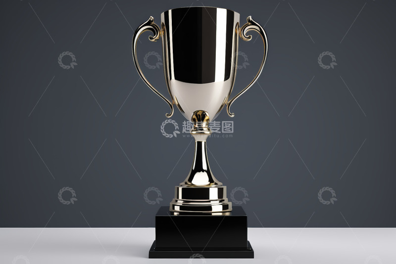 高清大图下载【趣麦麦图】金属奖杯特写