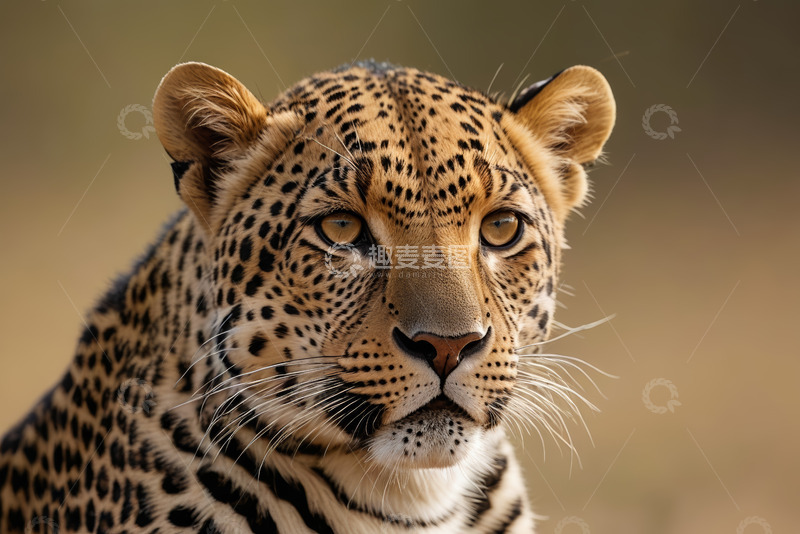 高清大图下载【趣麦麦图】豹子特写