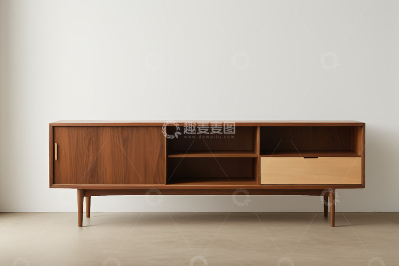 高清大图下载【趣麦麦图】现代风格木质电视柜展示