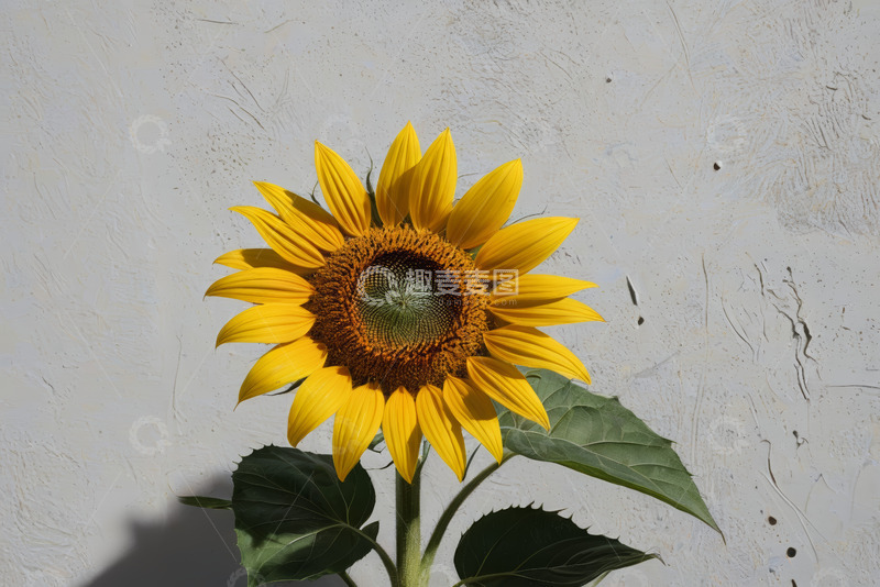 高清大图下载【趣麦麦图】黄色向日葵特写