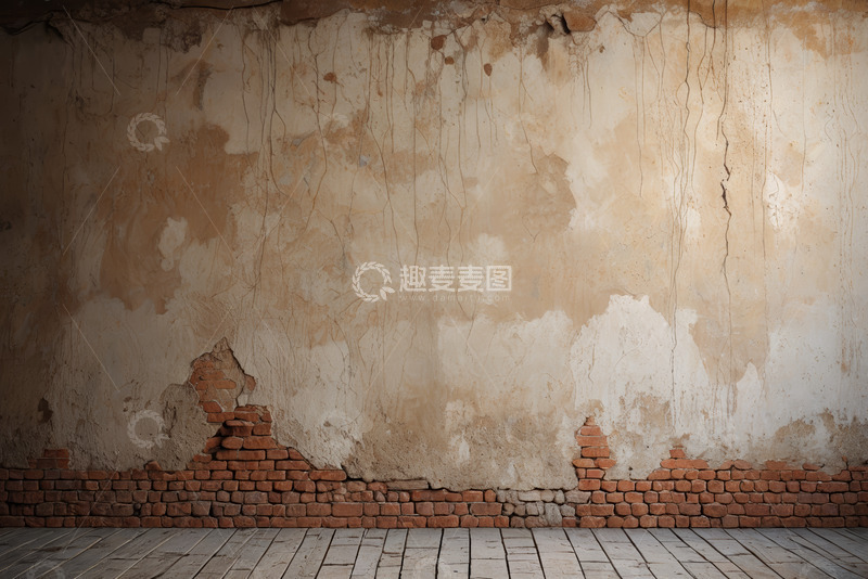 高清大图下载【趣麦麦图】老旧砖墙与斑驳墙面素材