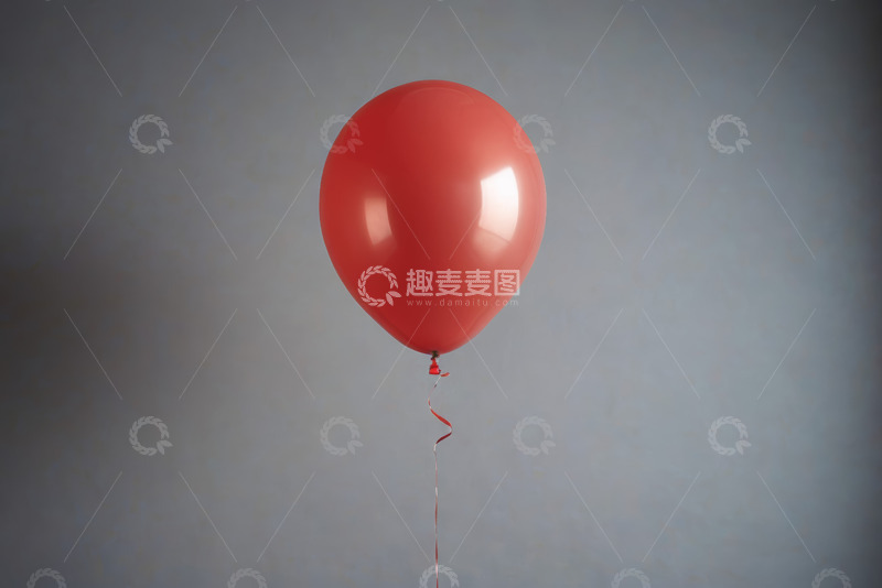高清大图下载【趣麦麦图】红色气球特写素材