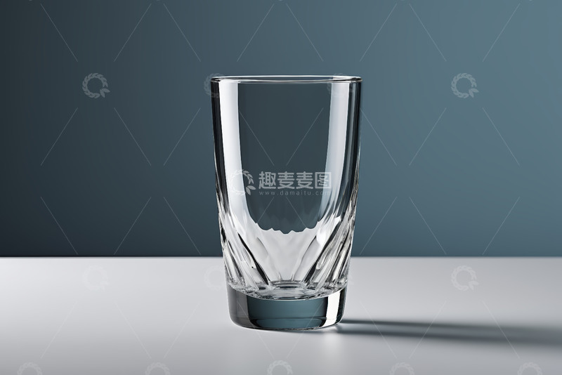 高清大图下载【趣麦麦图】透明玻璃水杯静物特写