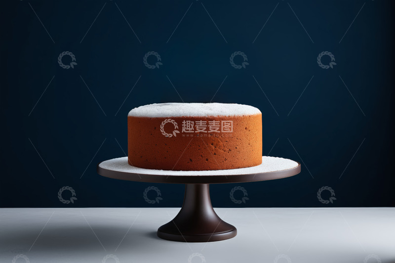 高清大图下载【趣麦麦图】展示架上的美味蛋糕
