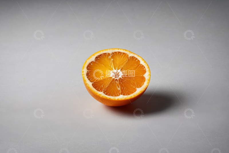 高清大图下载【趣麦麦图】半个橙子特写
