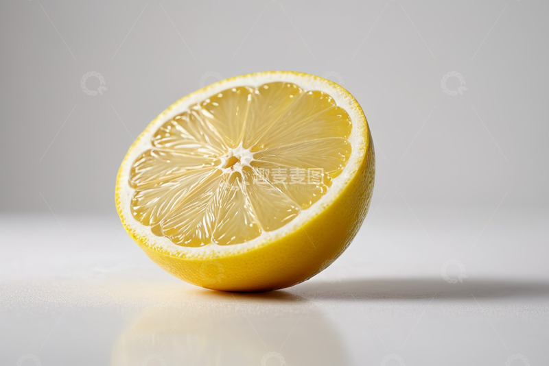 高清大图下载【趣麦麦图】半颗柠檬特写