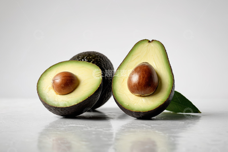 高清大图下载【趣麦麦图】牛油果静物特写素材