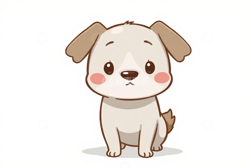 高清大图下载【趣麦麦图】可爱卡通小狗静态素材