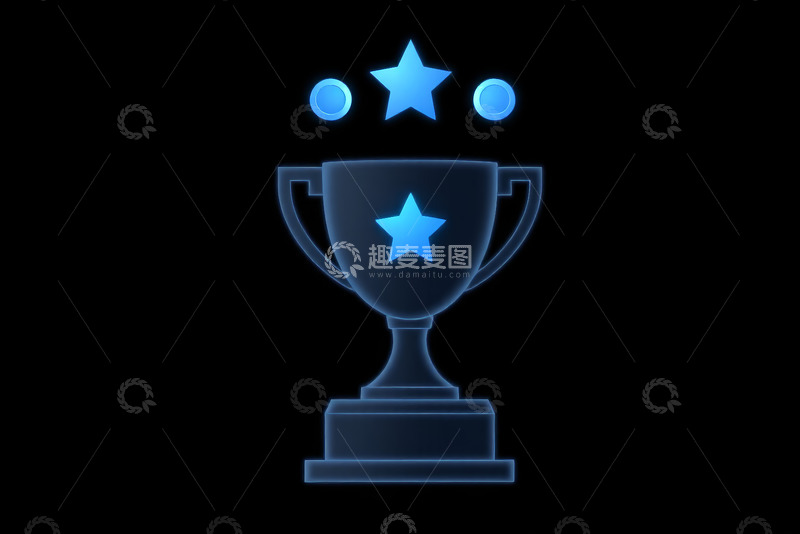 高清大图下载【趣麦麦图】-低多边形风格卡通猫咪形象