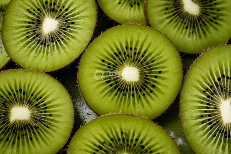 高清大图下载【趣麦麦图】切片猕猴桃特写