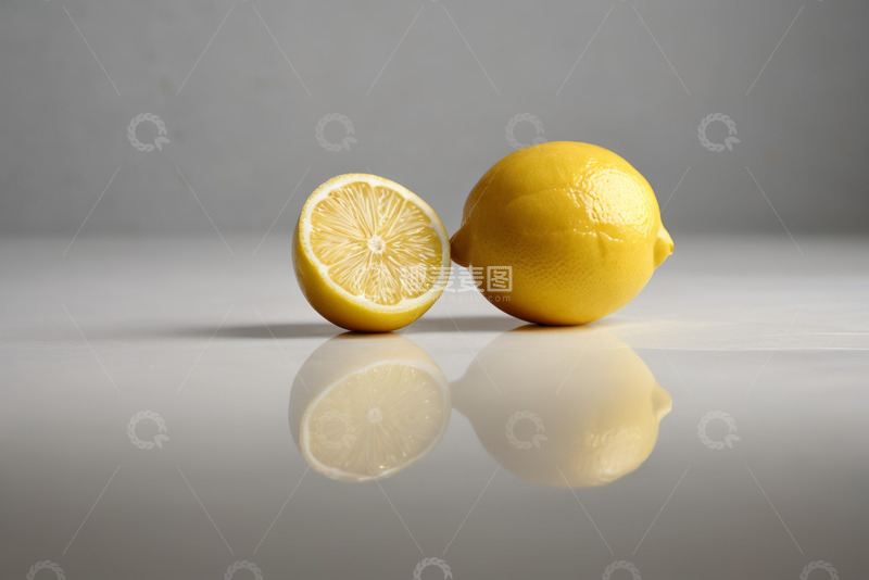 高清大图下载【趣麦麦图】新鲜柠檬特写