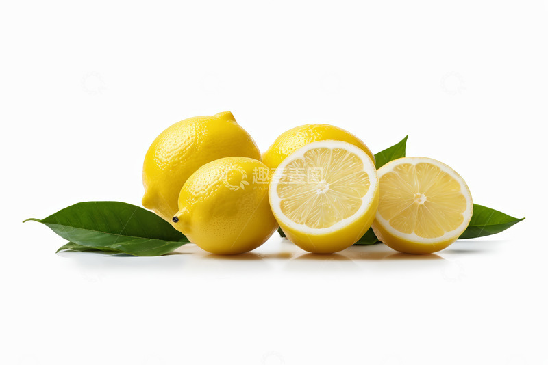 高清大图下载【趣麦麦图】新鲜柠檬静物特写