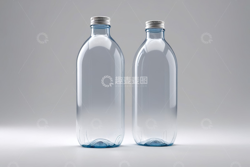 高清大图下载【趣麦麦图】透明塑料瓶特写素材