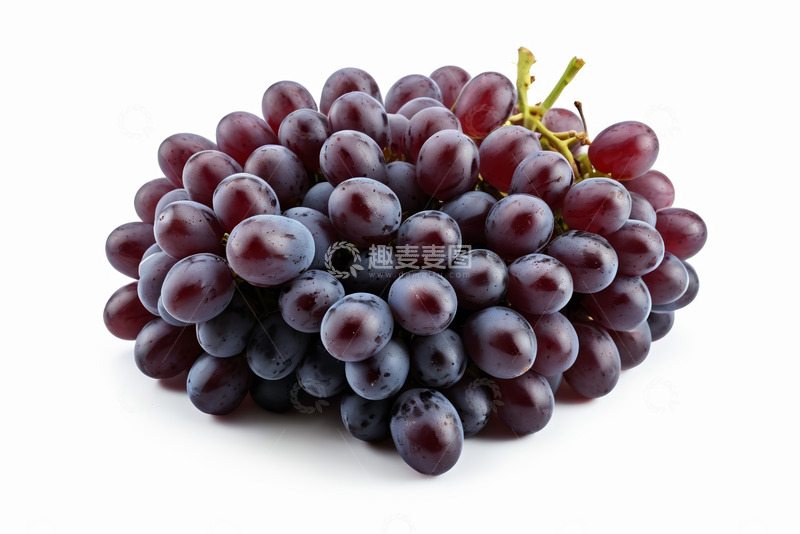 高清大图下载【趣麦麦图】紫葡萄特写