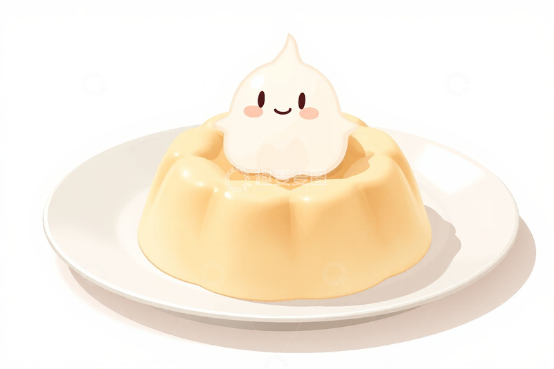 高清大图下载【趣麦麦图】戴帽卡通小女孩形象