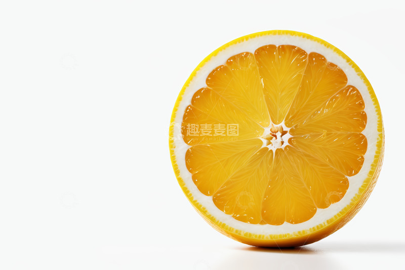 高清大图下载【趣麦麦图】切开的橙子特写