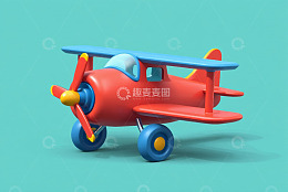 男孩举杠铃健身插画
