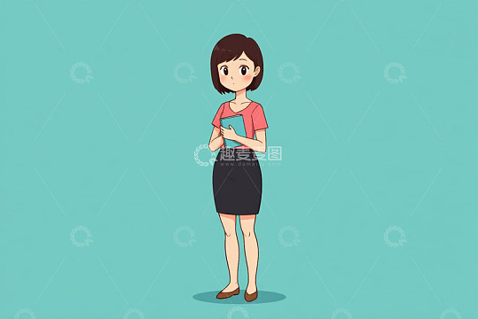 手部握持智能手机画面