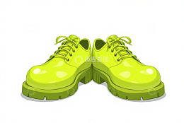 绿色双筒望远镜特写