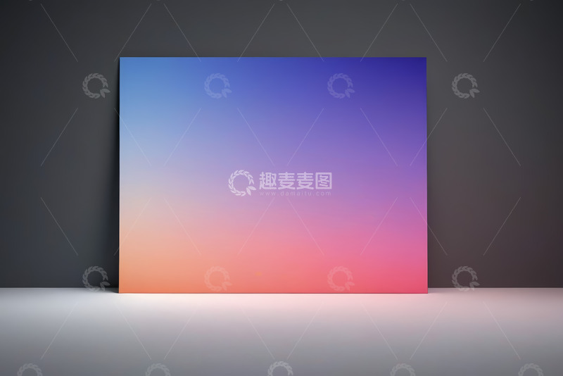 高清大图下载【趣麦麦图】渐变色彩背景板