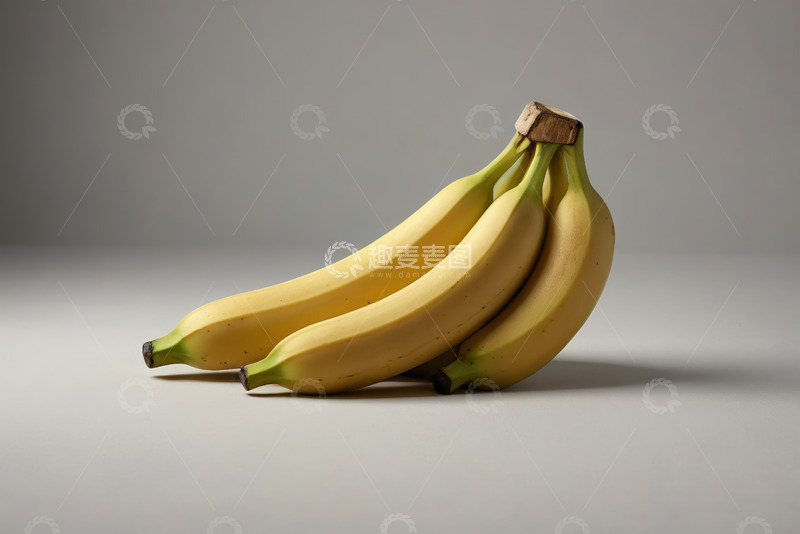 高清大图下载【趣麦麦图】黄色新鲜香蕉静物