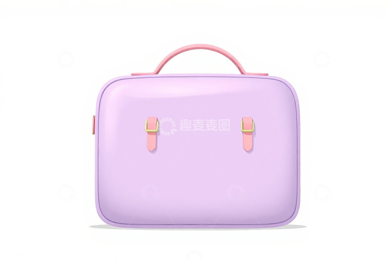 高清大图下载【趣麦麦图】淡粉色文件夹图标素材