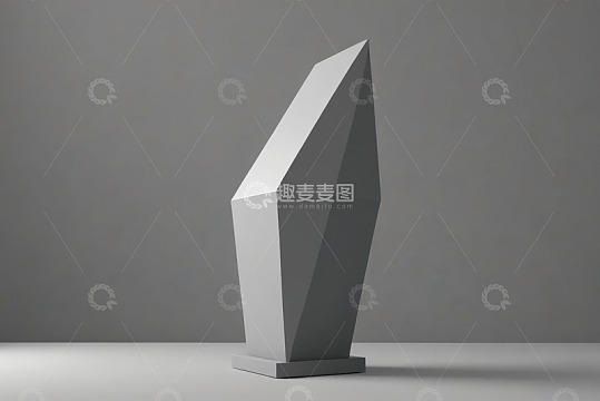 现代几何形状立体模型