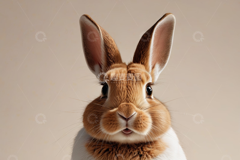 高清大图下载【趣麦麦图】特写可爱兔子宠物照片