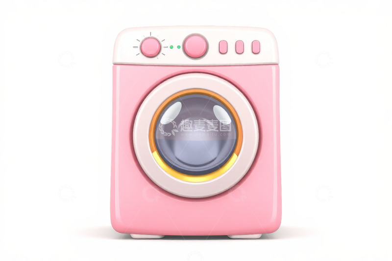 高清大图下载【趣麦麦图】蓝背景黄色月牙形物体