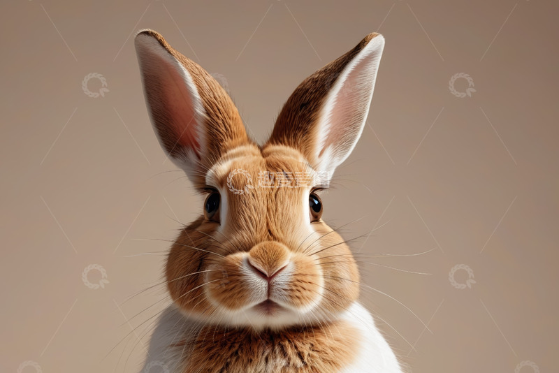 高清大图下载【趣麦麦图】可爱兔子特写