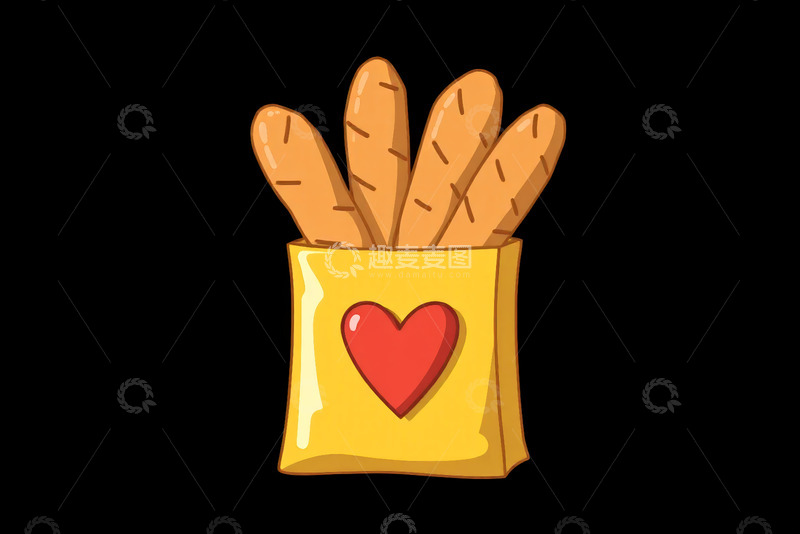 高清大图下载【趣麦麦图】黄色衣架简约背景图