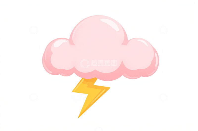 高清大图下载【趣麦麦图】黄色卡通风格校车插图