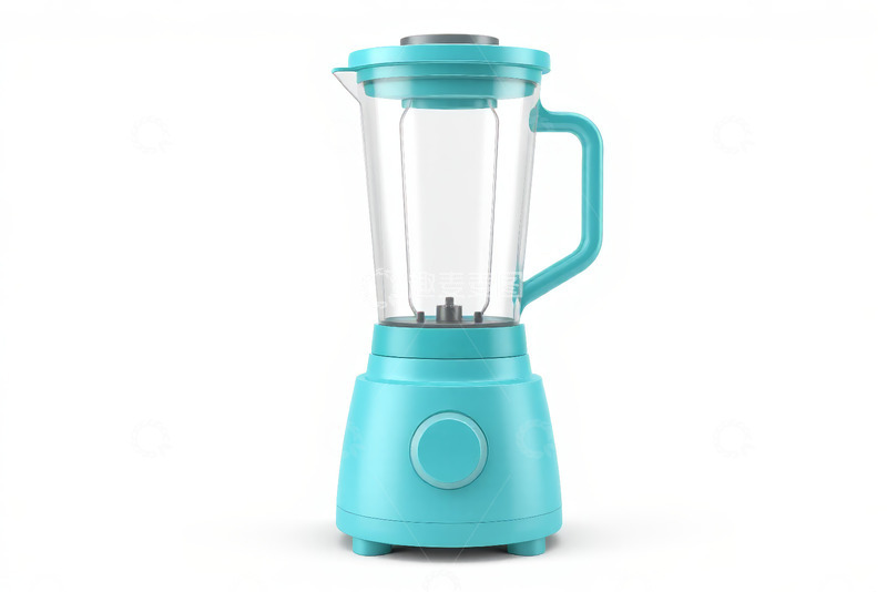 高清大图下载【趣麦麦图】蓝绿色吹风机产品特写