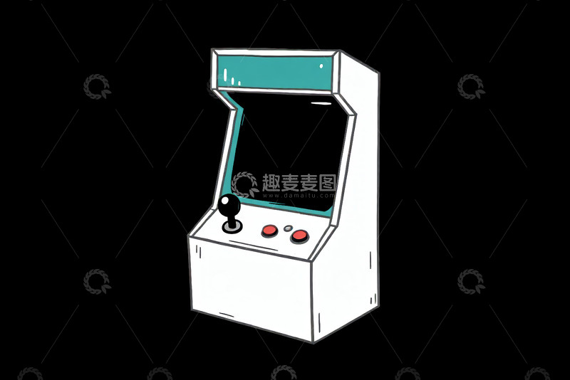 高清大图下载【趣麦麦图】白色游戏手柄特写