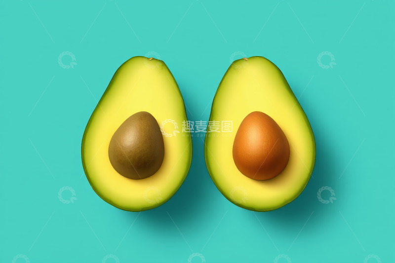 高清大图下载【趣麦麦图】切片西瓜俯视图