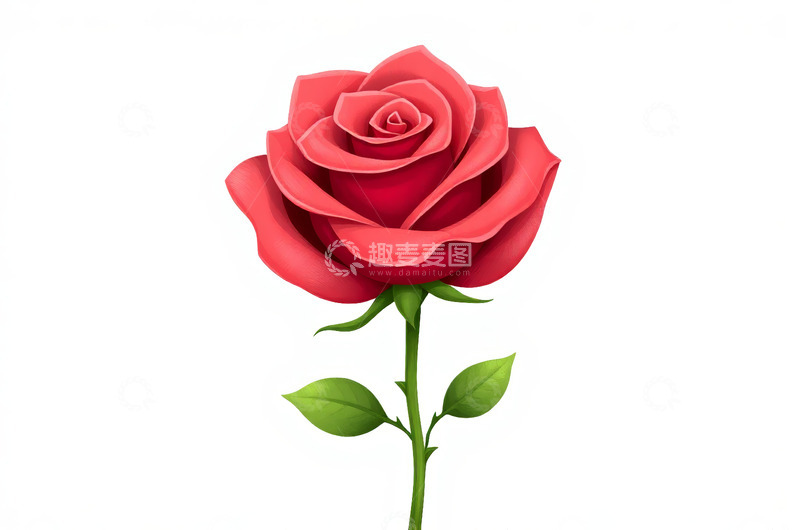 高清大图下载【趣麦麦图】蓝色背景黄色花朵插画