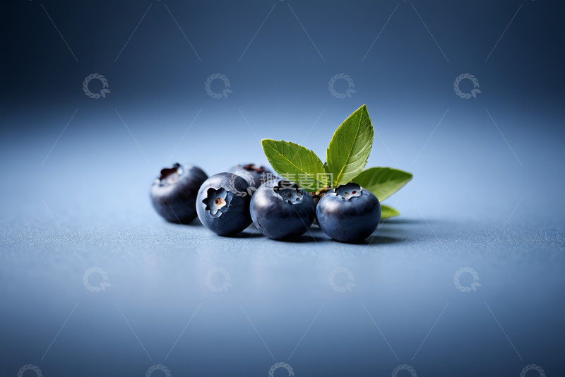 高清大图下载【趣麦麦图】蓝莓静物特写