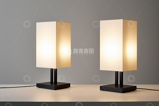 简约现代风格台灯展示