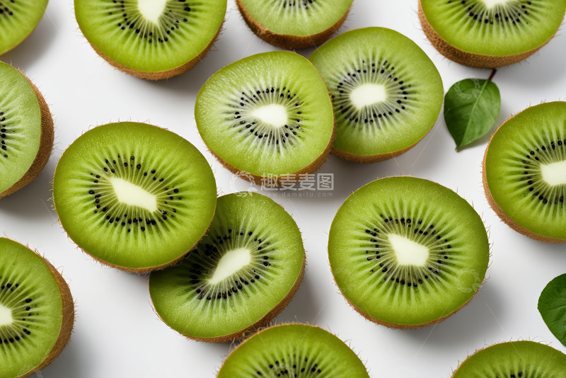 高清大图下载【趣麦麦图】切片猕猴桃特写