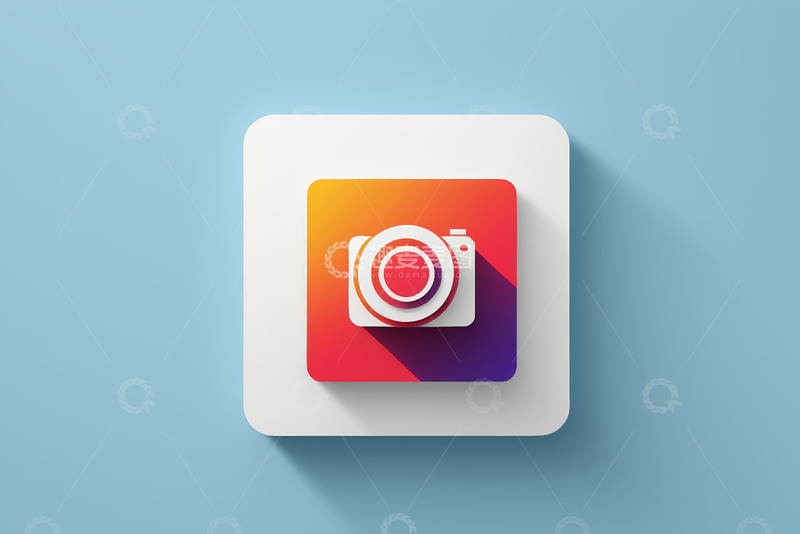 高清大图下载【趣麦麦图】相机图标手机应用界面素材